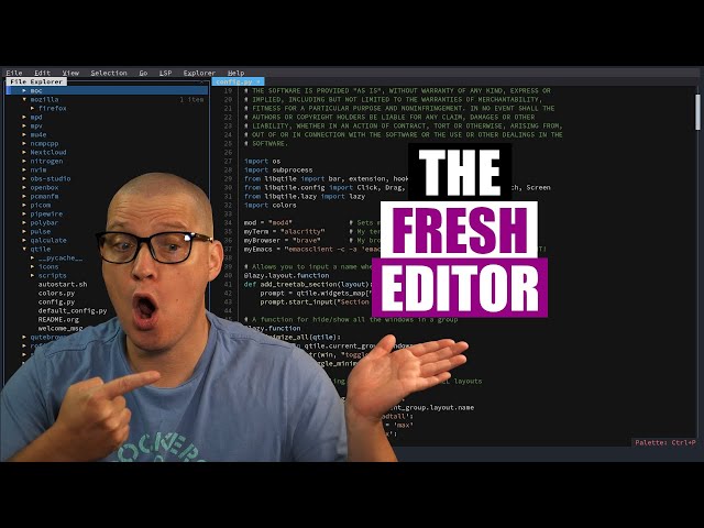 A "Fresh" New Terminal Text Editor (Better Than Nano!)