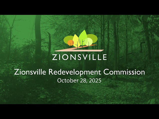 10/20/2025 Zionsville Redevelopment Commission