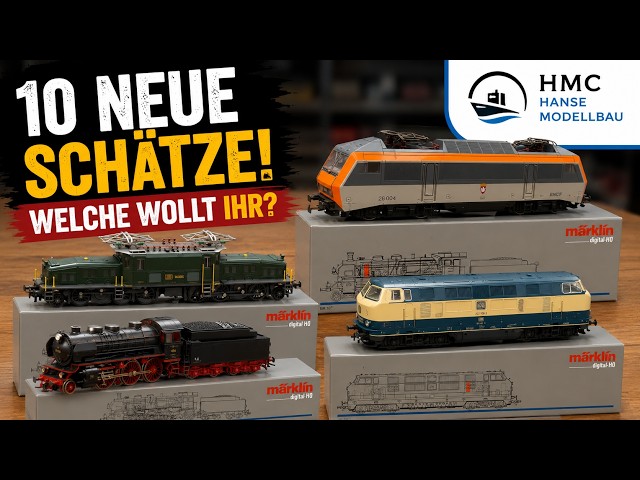 10 More Märklin Treasures! 🚂 Which Locomotive Should Go On YOUR Tracks? | Locomotive Parade 4