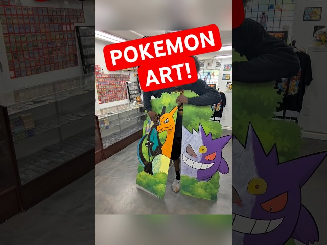 Pokemon art is my favorite!🎨 #pokemon #pokemoncards #creative #artist #art #talent #wholesome
