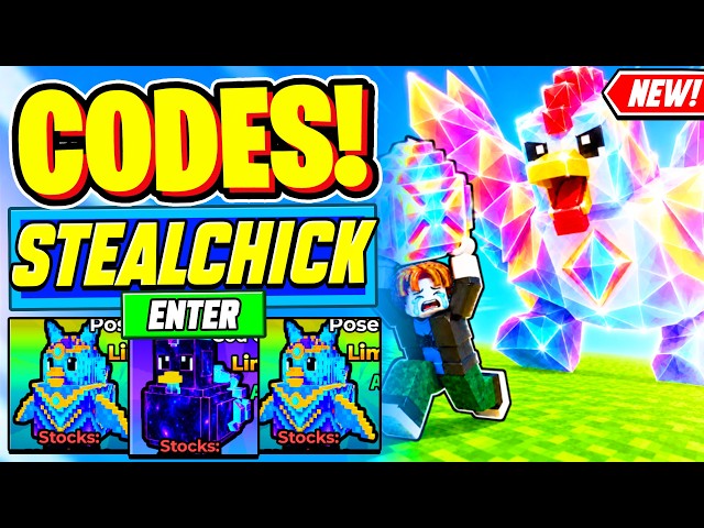 ⚠️New⚠️ ALL WORKING CODES For Steal a Chicken 2026 - Roblox Steal a Chicken Codes 2026