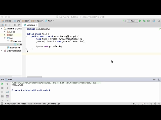 60.Java Tutorial - #60 - java.sql.Date
