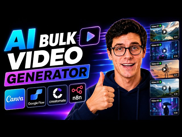 The FREE Bulk AI Video Generator Setup Nobody Talks About