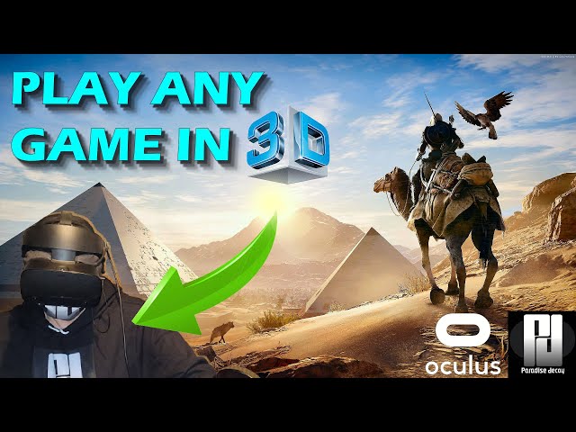 Got a VR headset? - Play ANY game in Stereoscopic 3D!  (No VorpX) - Guide + Gameplay! - WATCH IN 3D!