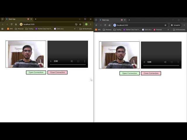 My 3rd Year Project (CSE) - WebRTC Video Calling App