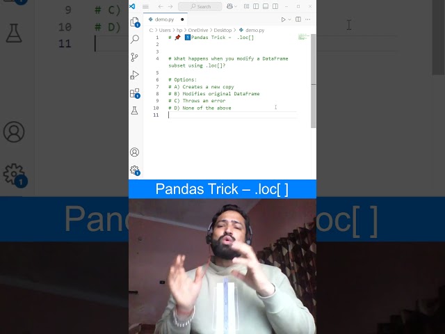 Pandas Trick – Hidden Behavior