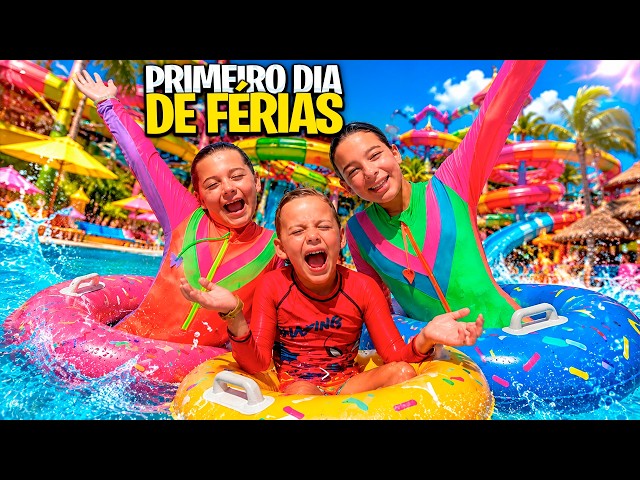 EVERYTHING WE DID ON OUR FIRST DAY OF VACATION AT A WATER PARK!