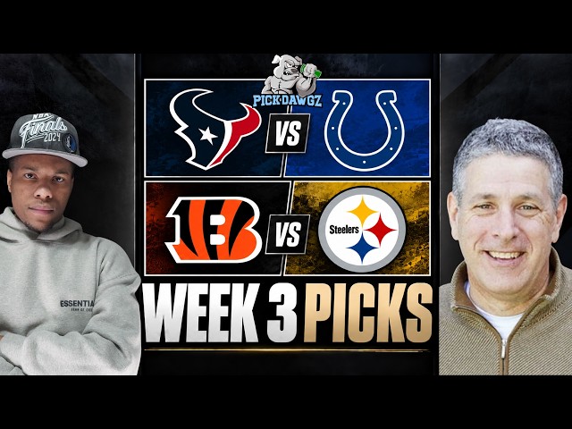 Week 3 NFL Picks and Predictions | Jay's Pop-Up Pod With Al Mcmordie