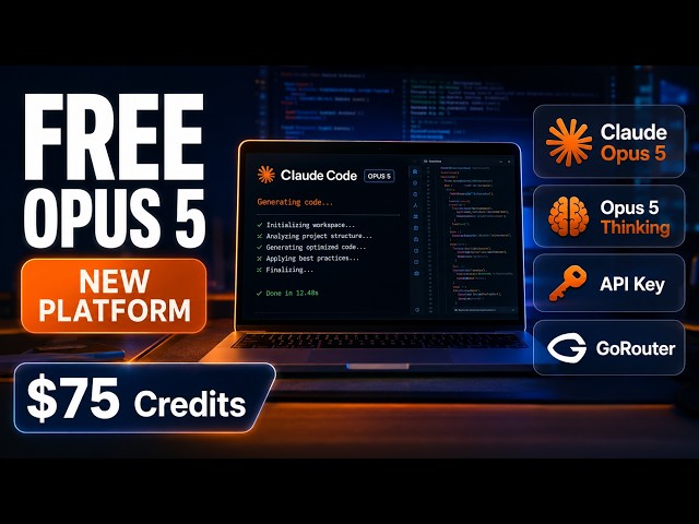 New! Get Opus 5 FREE $75 Credits + Claude Code Setup | Bangla
