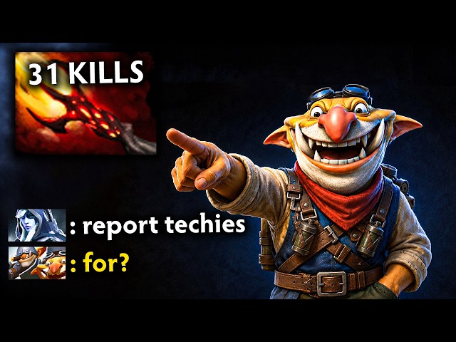 I Got so many Reported For This! 31 Kills Techies in Immortal