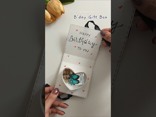 DIY CUTEEST Handmade Birthday Gift Box!