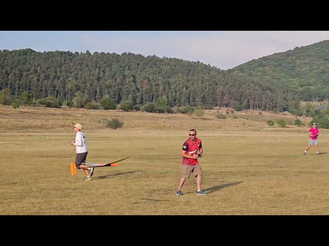 Vortex 4 DLG quick turnaround during the 2023 F3K World Championship (Romania)