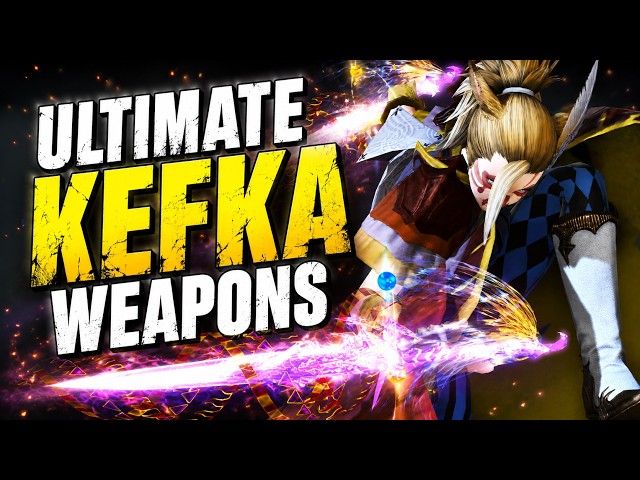 All NEW Ultimate Kefka Weapons | Palazzo Diamond | 4K UHD