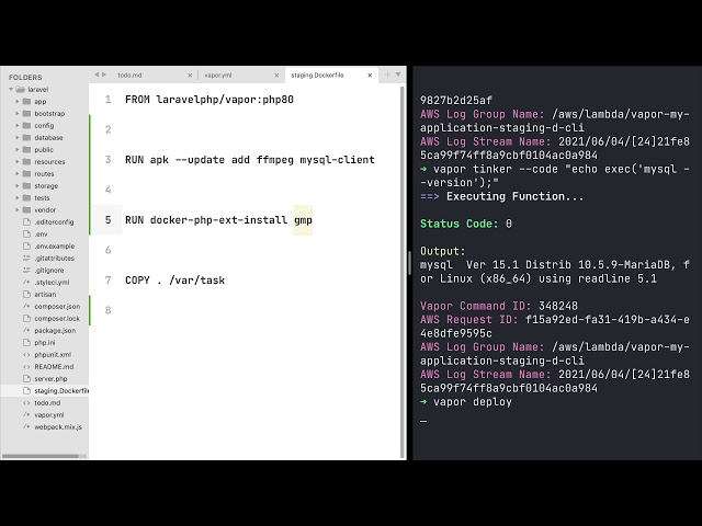 Learn Laravel Vapor #25: Customizing Docker based environments