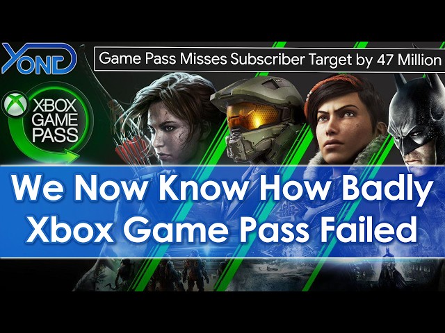 REPORT: Xbox's Game Pass Gamble Has Failed Epically...