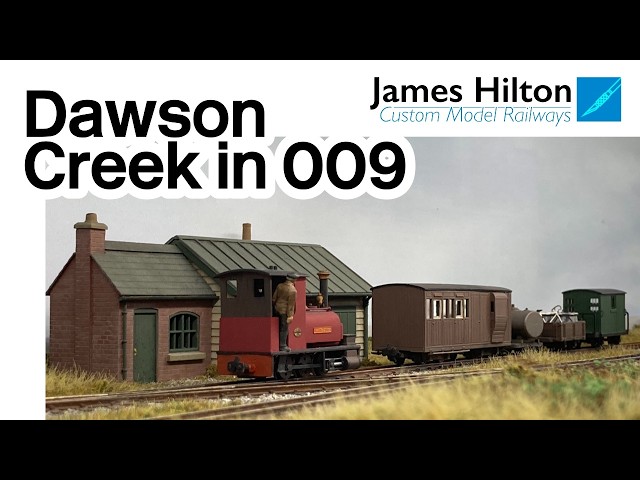 009 Layout Tour - Dawson Creek Shelf Layout - Narrow Gauge