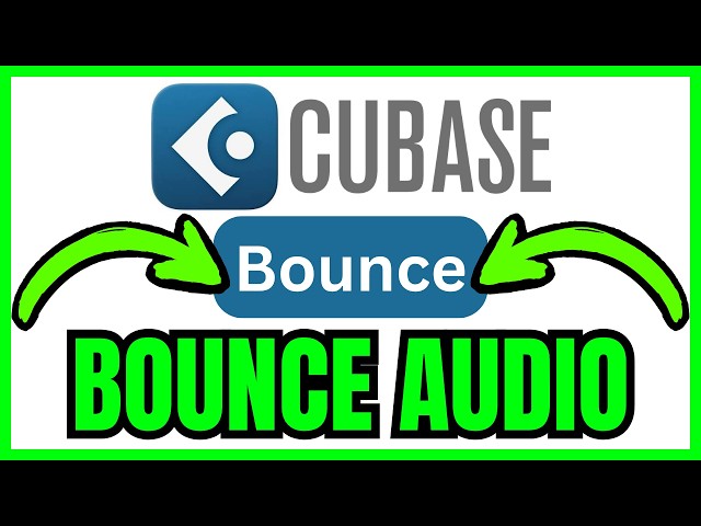 How To BOUNCE AUDIO In Cubase (QUICK & EASY) 2026