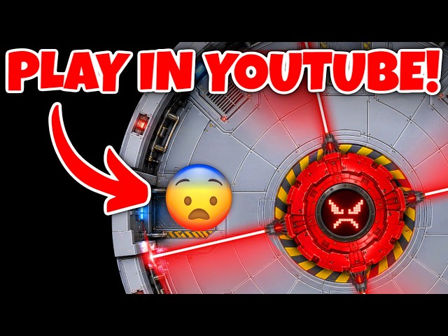I made a PLAYABLE Boss Fight in a YouTube Video