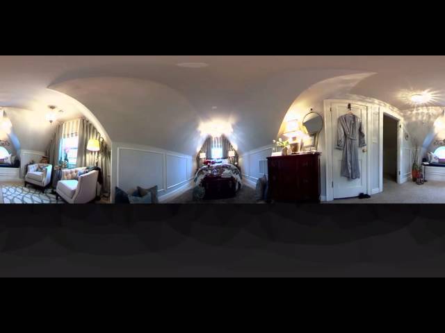 360 VIDEO-Tour this upstairs bedroom of the Designer Showhouse