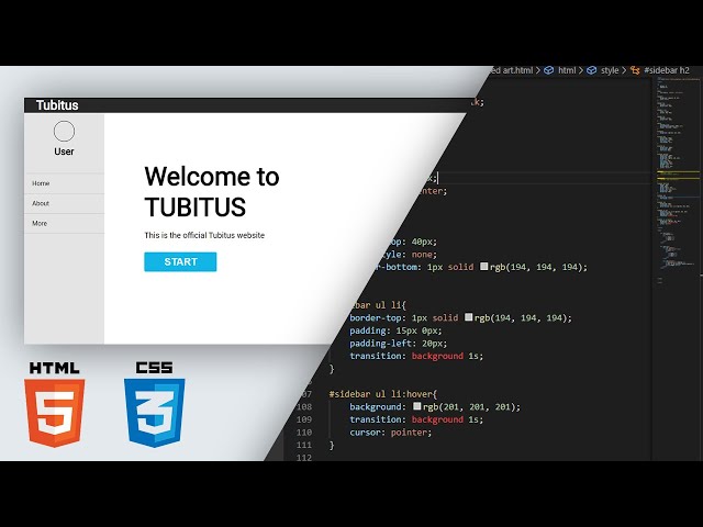 Website Speed Code, HTML and CSS