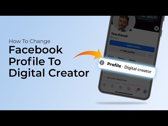 How To Change Facebook Profile To Digital Creator?