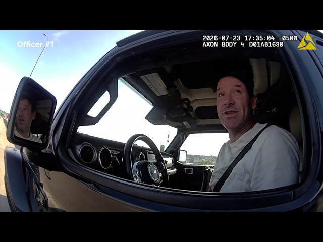 FULL TONY ROMO ARREST BODYCAM: Former Dallas Cowboys QB arrested for suspicion of OWI