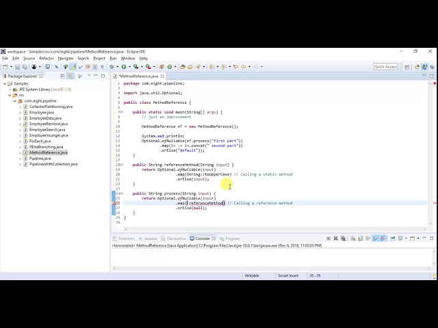 Java8 Part13 Method References