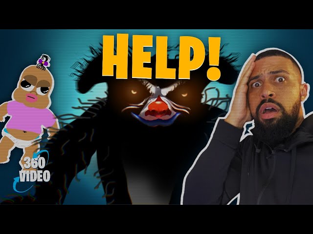 A Monster in The Camera! 360 Video 🤣😱 (JUMP SCARE) #MatthewRaymond