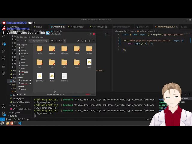 【Web Development Study】Writing Automated Tests【Topics Quiz Project】【Part #10】