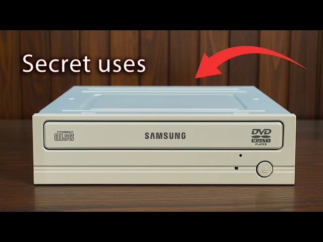 Once You Learn This Secret, Old DVD Drives Become Pure Gold! 🤯 | Inventor Secret