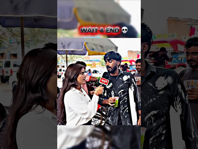 REPORTER SHOCKED 😲🤯 MANGRU ROCKED 😎☠️ ll #shorts #sigma #attitude #savagereply