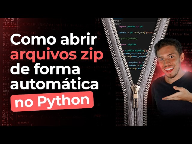 How to Open Zip Files in Python Automatically