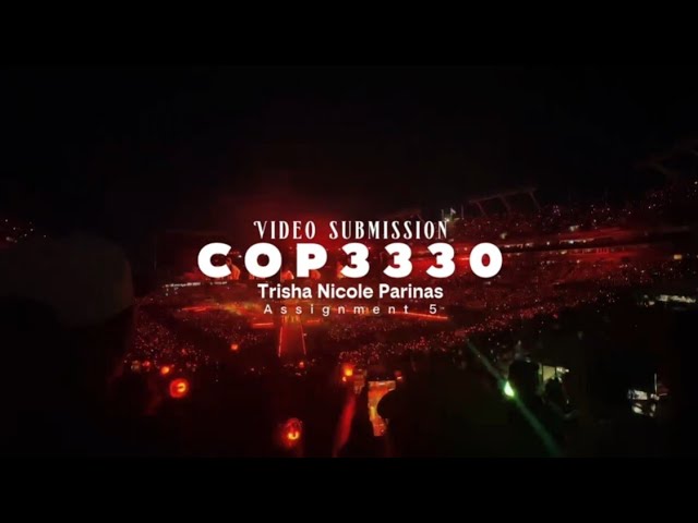 COP3330 - Assignment 5_Video Submission