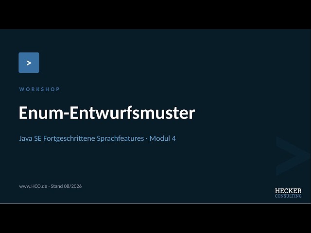 Enum-Entwurfsmuster