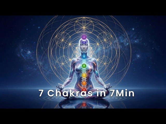 7 Chakras in 7Min 🎧 LISTEN UNTIL THE END FOR A COMPLETE REBALANCING OF THE 7 CHAKRAS 🙏​​