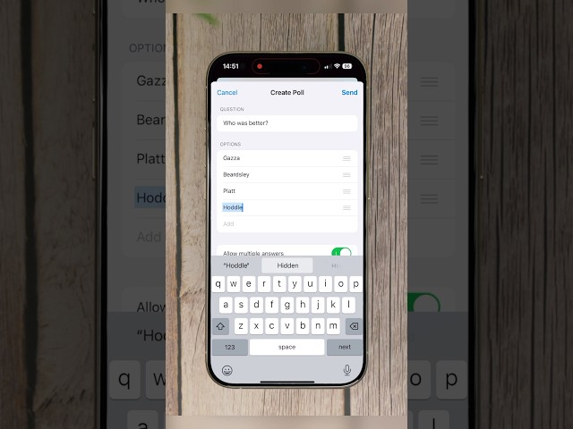 How to use WhatsApp Polls 📝 #whatsapp #polls