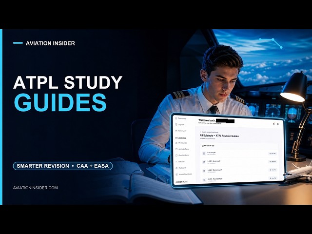ATPL Study Guides — Master the Full Syllabus, Faster | Aviation Insider