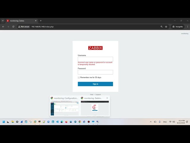 zabbix - 121 - LDAP authentication