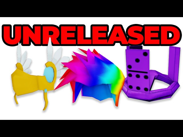 Every Unreleased Roblox Item Got Leaked