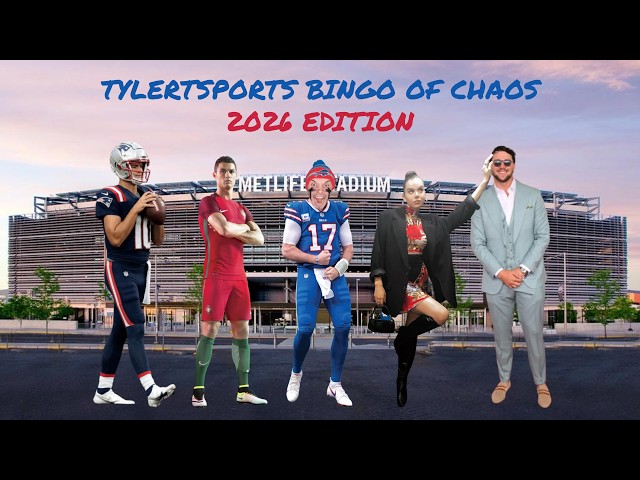 Tylertsports Bingo of Chaos: 2026 Edition