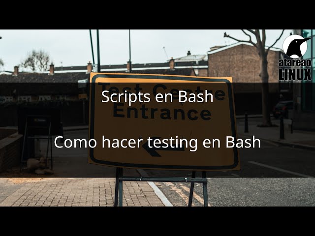 Como hacer testing en Bash