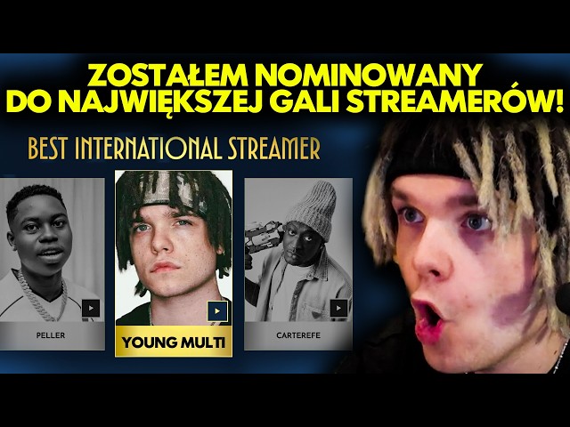 ZOSTAŁEM NOMINOWANY DO NAJWIĘKSZEJ GALI STREAMERÓW! | THE STREAMER AWARDS