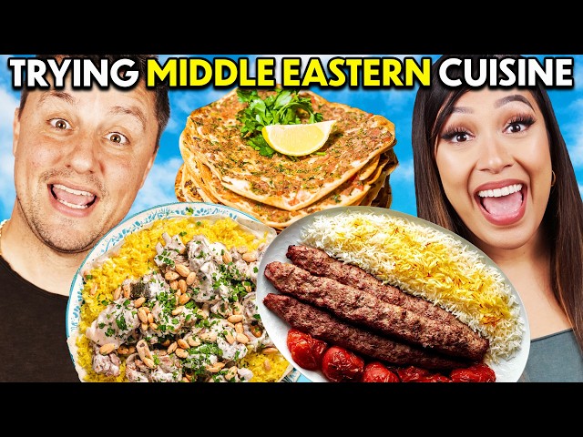 American Try Middle Eastern Dishes For The First Time!