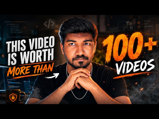 STOP watching Coding Videos!!! | Tamil