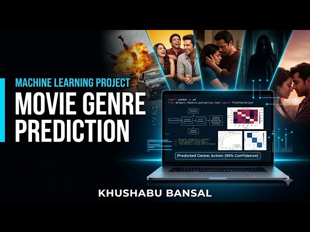 Movie Genre Prediction Using Machine Learning | CodSoft Task 1 | Python ML Project