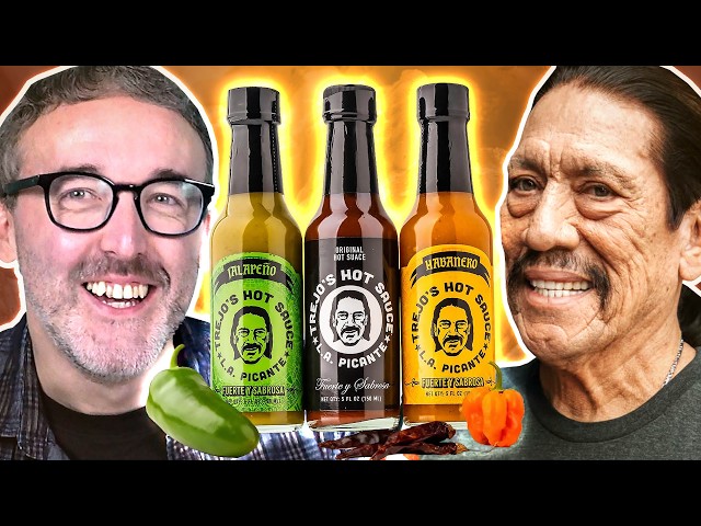 Irish People Try Danny Trejo's Hot Sauces