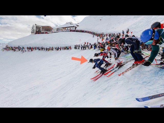 I Raced Against 554 Skiers - The White Rush (Uncut POV)