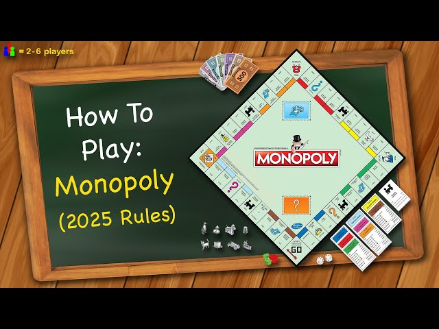 How to play Monopoly (2025 Rules)