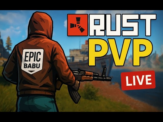 RUST PVP LIVE! | Intense Raids, Insane Clutch Fights & Epic Loot! 🔴 | EPIC BABU
