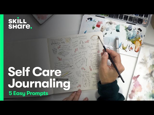 Self Care Through Visual Journaling: 5 Easy Prompts